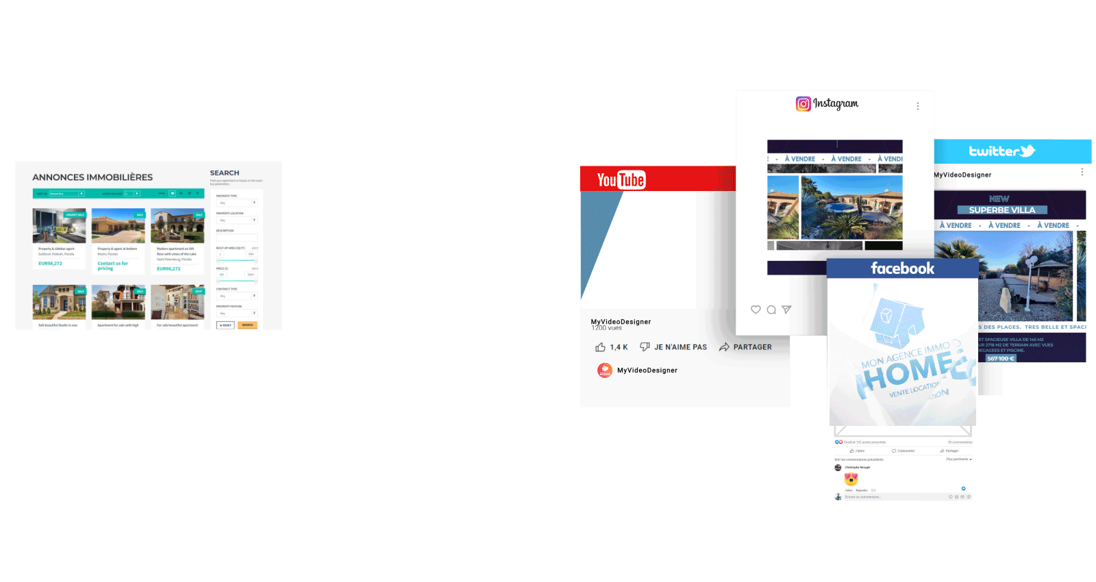 Robot vidéo immo