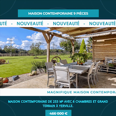 Vidào immobilière carrée